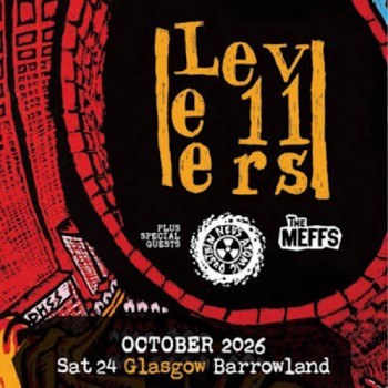 LEVELLERS, GLASGOW, BARROWLAND BALLROOM, SATURDAY 24TH OCTOBER 2026